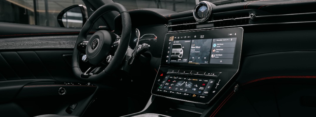 An interior photo of the 2026 Grecale.